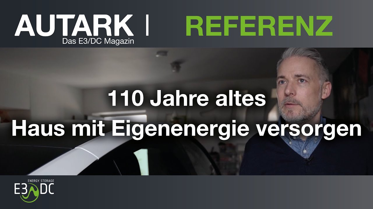 110 Jahre altes Haus mit Eigenenergie versorgen