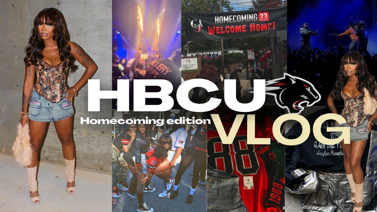 HBCU VLOG S4 E3 | It’s Homecoming🐾 | Concert + Fashion show + Tailgate | Dossier | Clark Atlanta