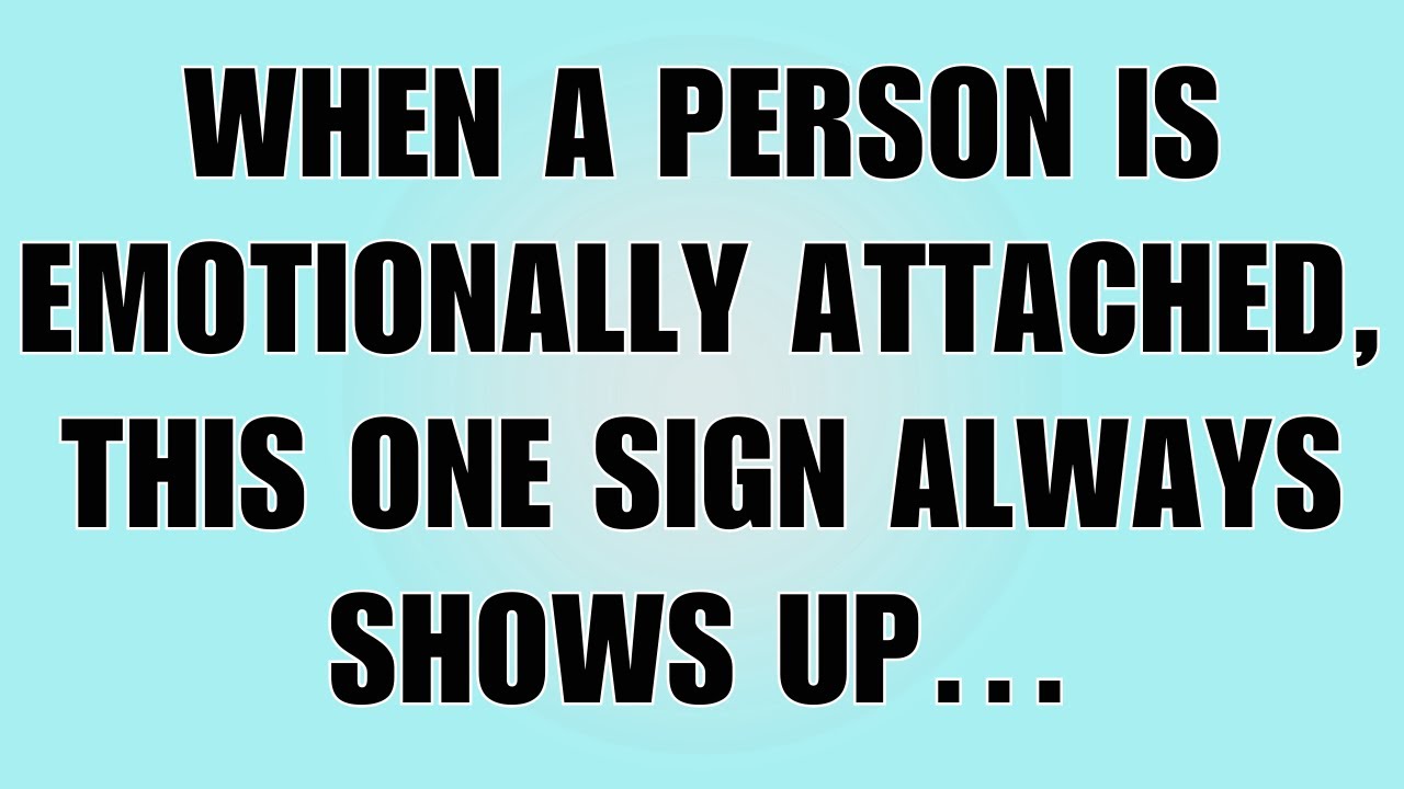 👉God Says: When a Person Is Emotionally Attached, This One Sign Always Shows Up… | God Message Today