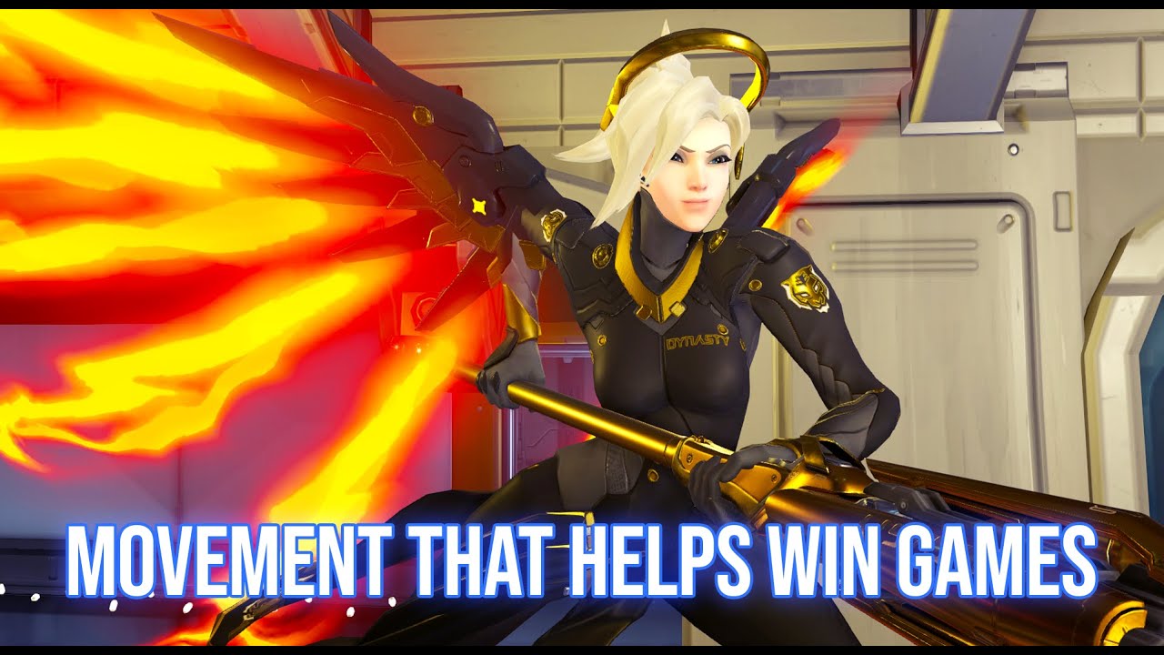 Clutch Plays & Smooth Movement 🪽 ✦ Overwatch Competitive ✦ Diamond Mercy Gameplay
