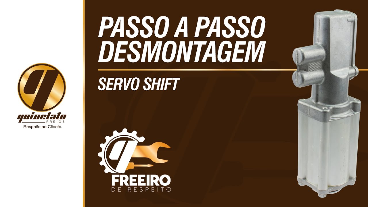 Passo a Passo - Desmontagem Servo Shift