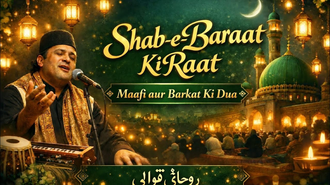 Shab-e-Baraat Ki Raat Hai Ya AllahMaghfirat Ki RaatShab-e-Baraat QawwaliYa Allah Maaf Kar De#qawali 