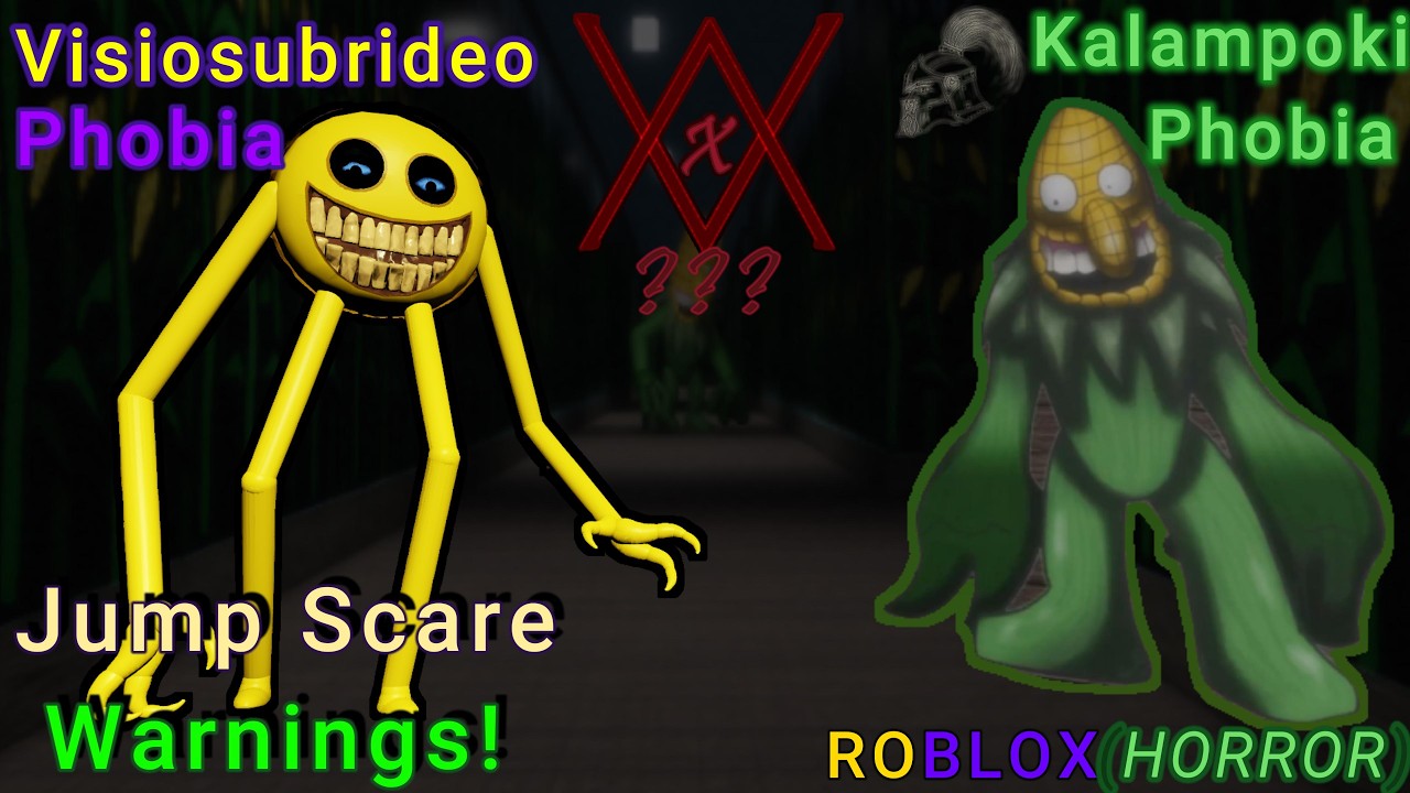 PHOBIC NIGHTMARES Of Roblox! (Part 1 w/ Scare Warnings)