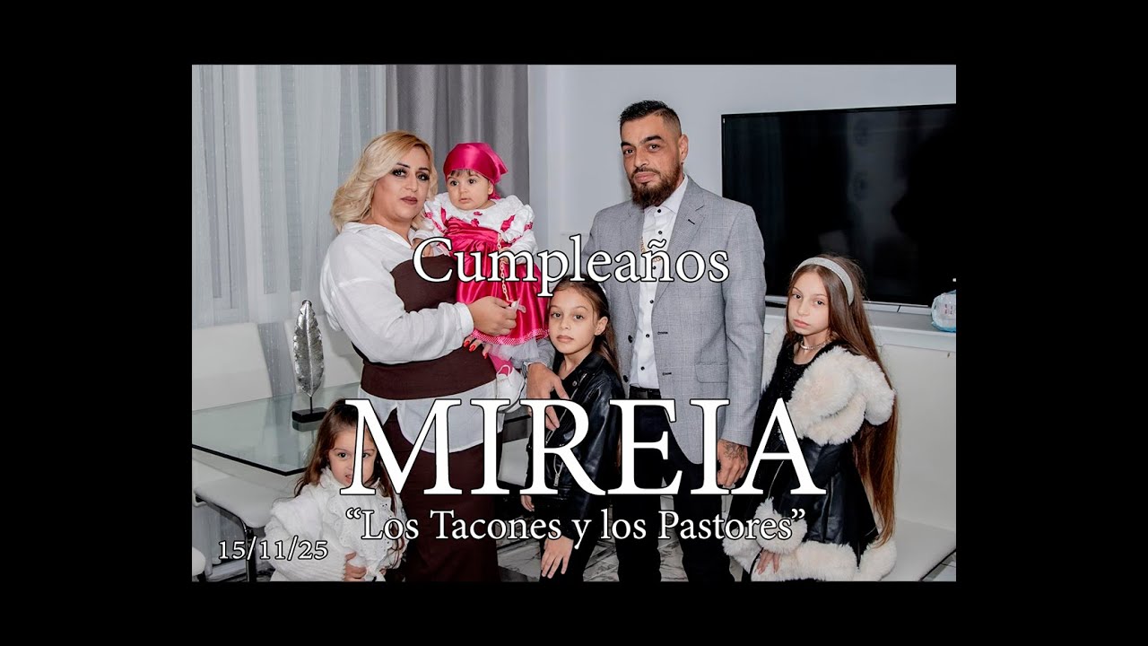 Cumpleaños Mireia Tacones y Pastores