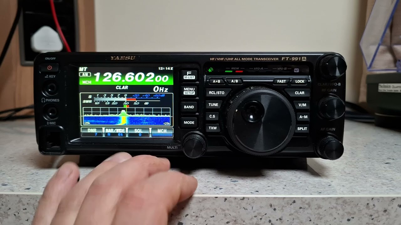 Yaesu ft-991a on vhf airband