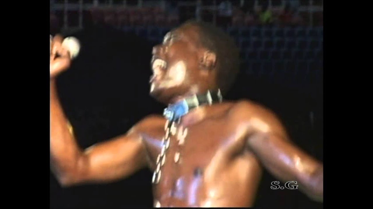 Baracka Performing his First Song ''Slavery'' At Grenada's Calypso Monarch Finals 2015