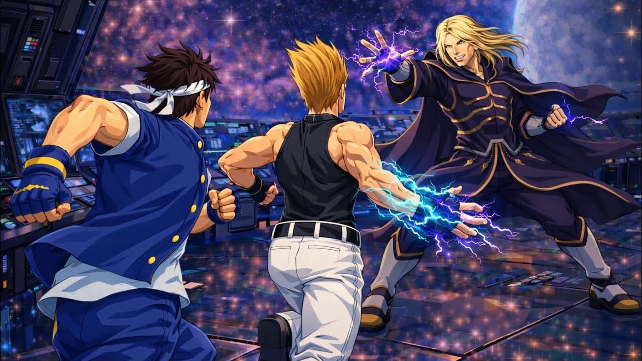 Lutas Intensas e Poderes insanos!!!⚡| Redefinindo a escala de poder 🎇[kof2001]