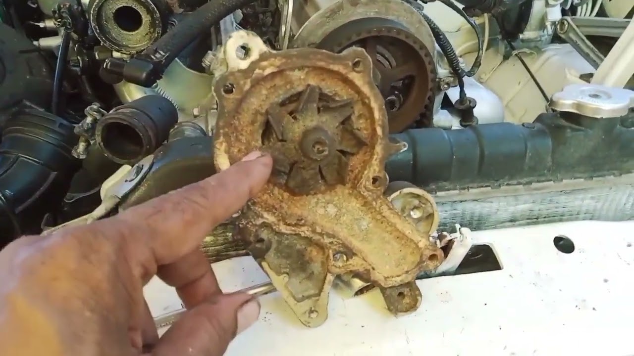 How to replace Gypsy Cooling water pump ?