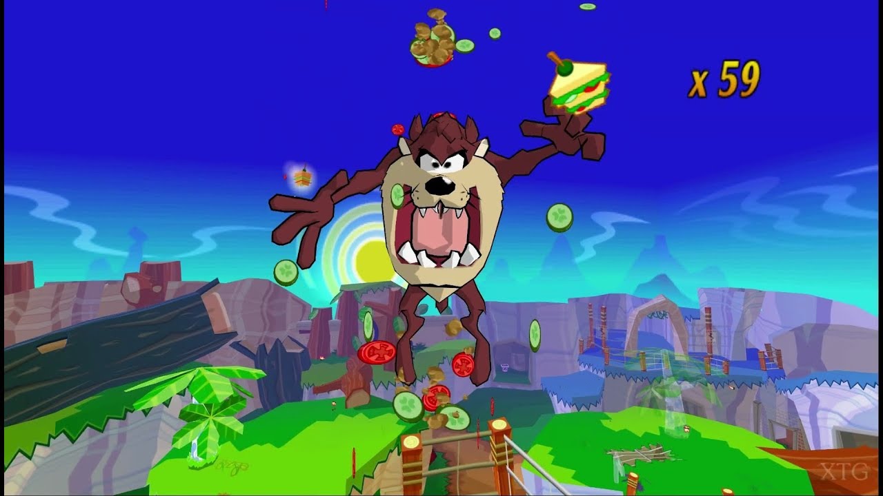 Taz: Wanted PS2 Gameplay HD (PCSX2)