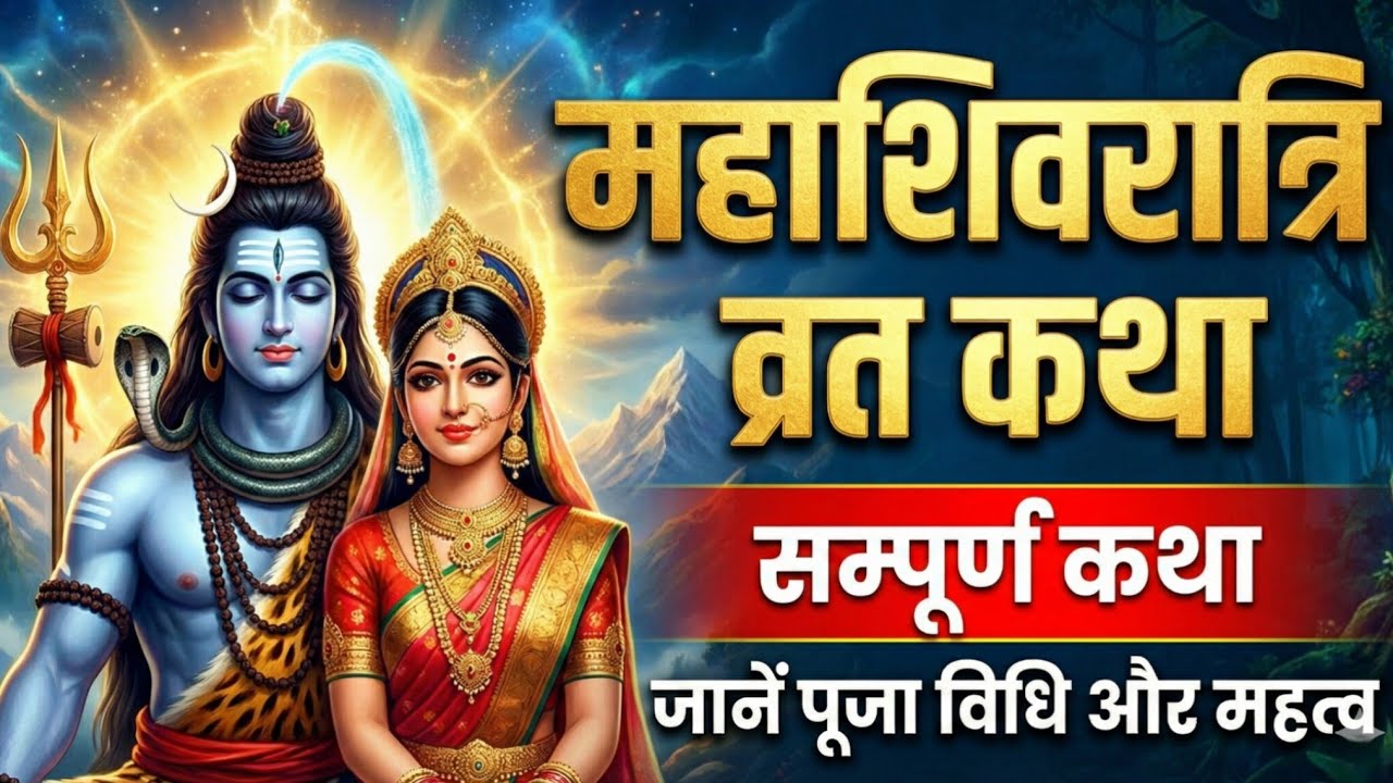 महाशिवरात्रि व्रत कथा | Mahashivratri Vrat Katha | भगवान शिव की दिव्य कथा | Shivratri Special Katha