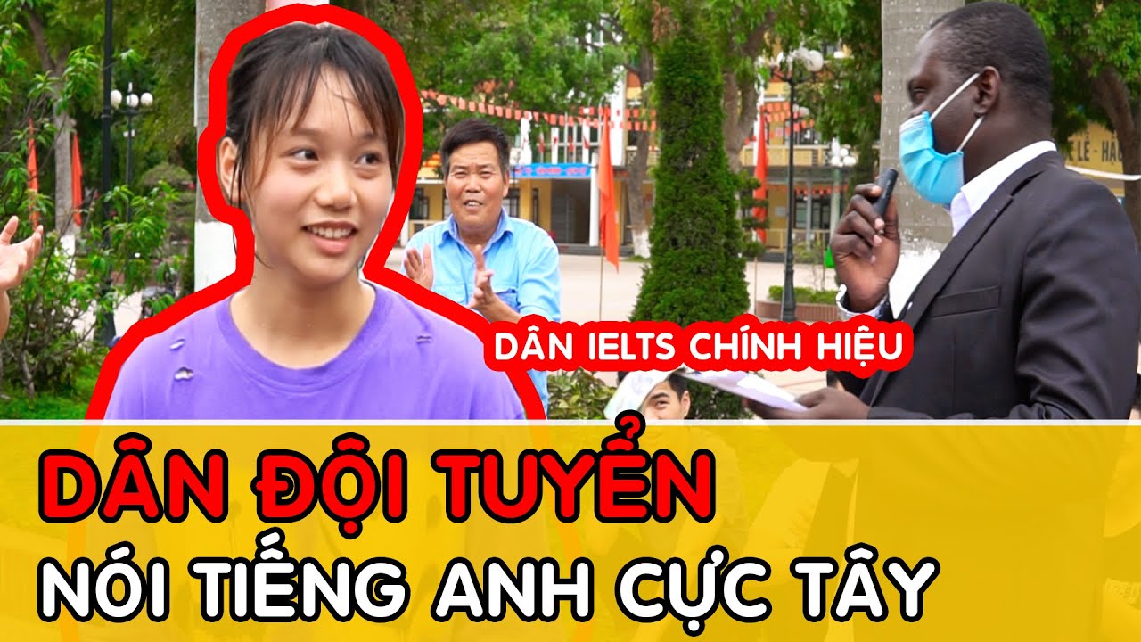 Dân đội tuyển tiếng anh phát âm cực Tây | Phỏng vấn tiếng anh - Anh Ngữ Baboo