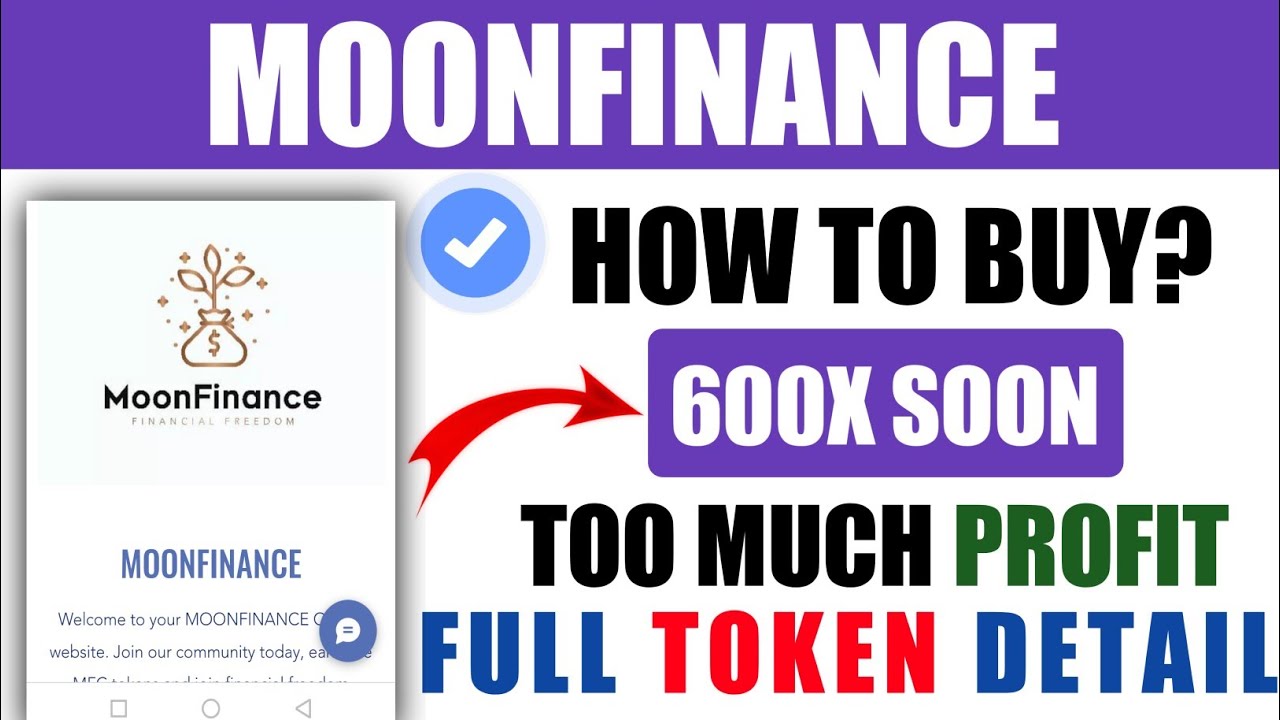NEW TOKEN MOON FINANCE 600X TOKEN 2021