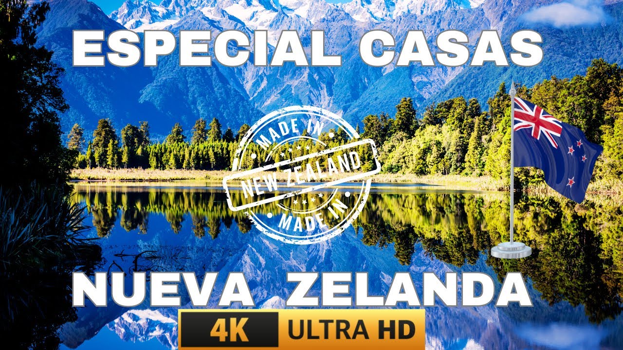 Especial de Casas en Nueva Zelanda en 4K Descubre Arquitectura Única y Naturaleza Salvaje