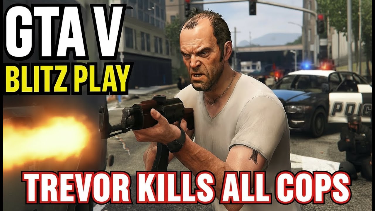 Trevor’s Brutal Blitz Play Victory  GTA V Mission
