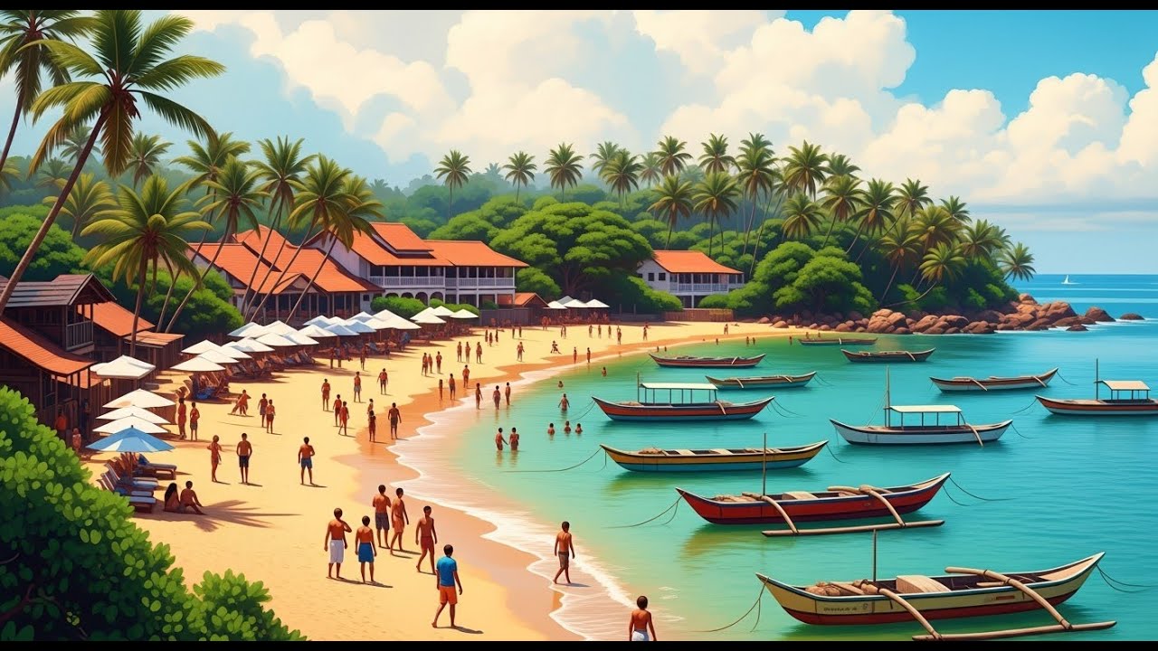 🌴 Relax Negombo Beach &ndash; Wonder of Sri Lanka 🌊