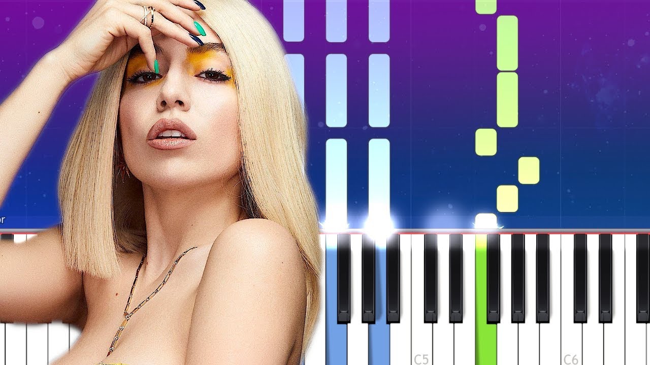 Ava Max - Torn (Piano tutorial)