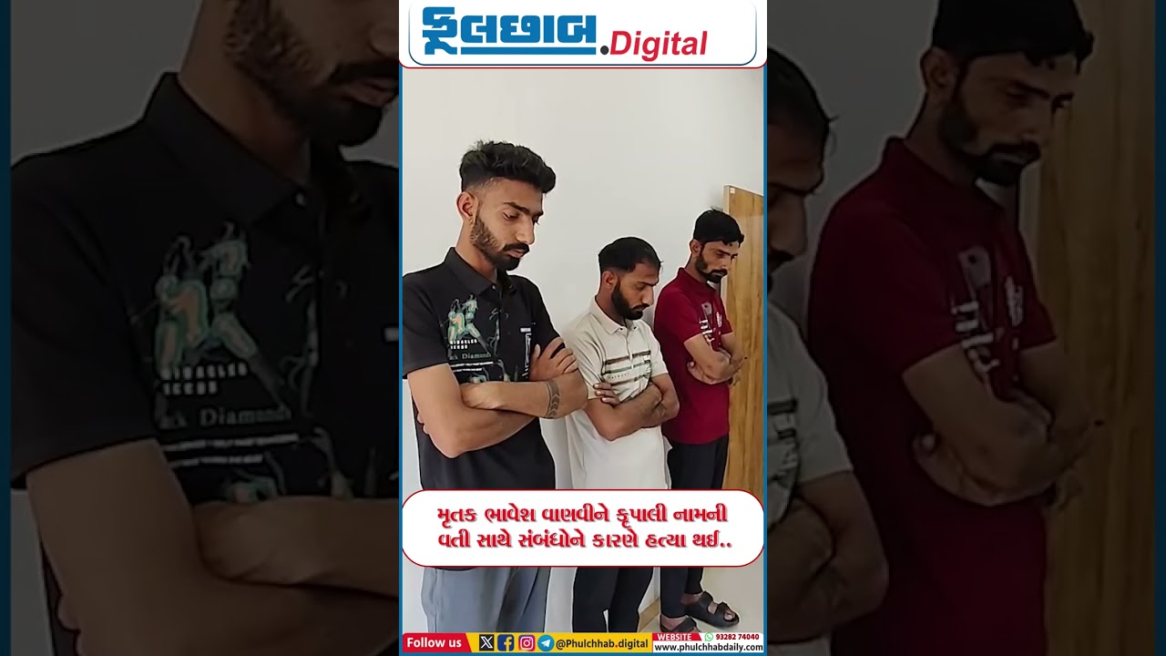 હનીટ્રેપ થી હત્યા સુધી: રાજકોટમાં રૈયાધાર વિસ્તારમાં થયેલી હત્યાનો ભેદ ઉકેલાયો..