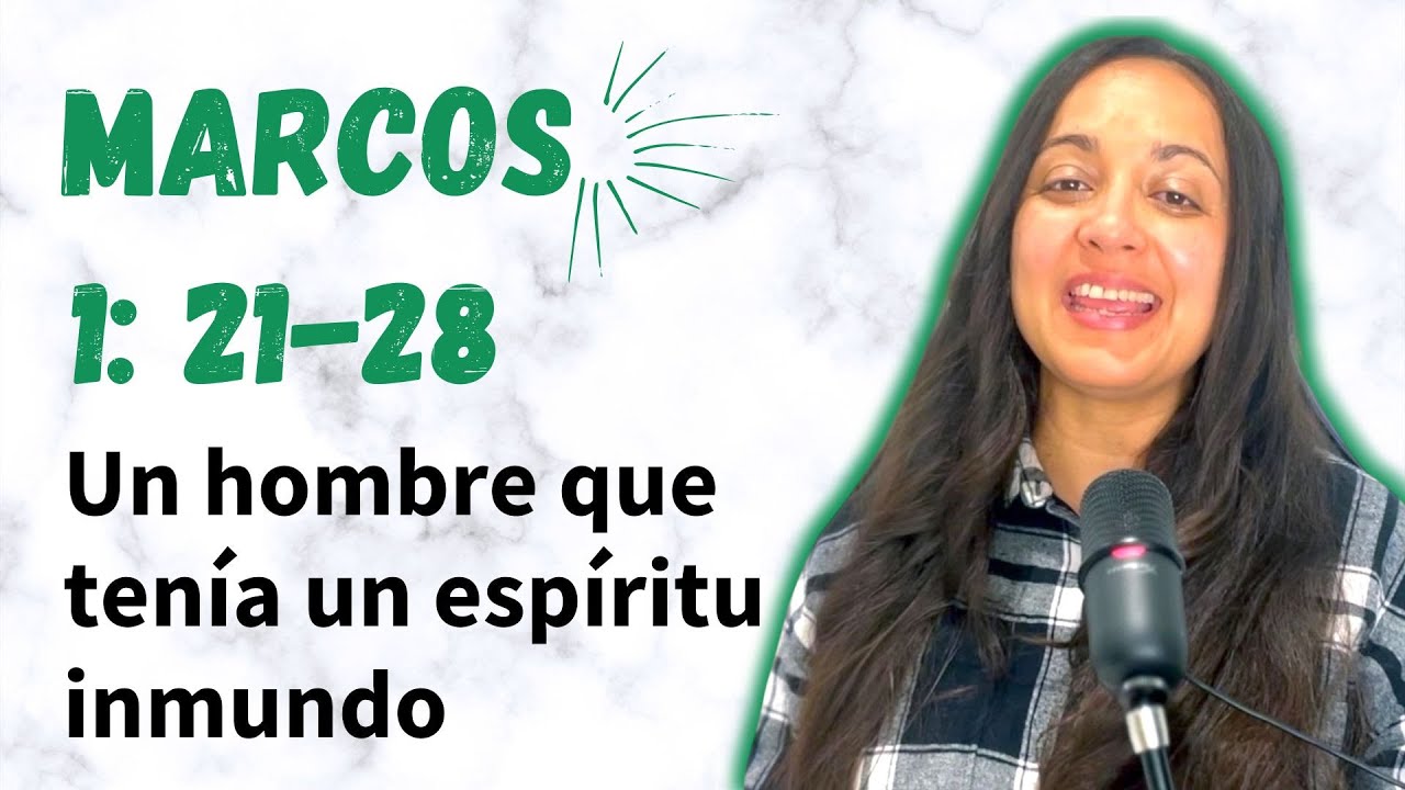 Marcos 1:21-28 (Un hombre que tenía un espíritu inmundo) - Kateryna Karreras
