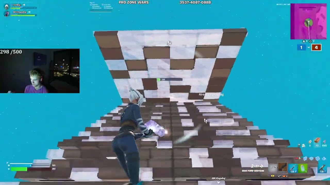 REET KING vs ZENN DCAWESOMER (2v2 ZONEWAR) | FORTNITE TOKEN