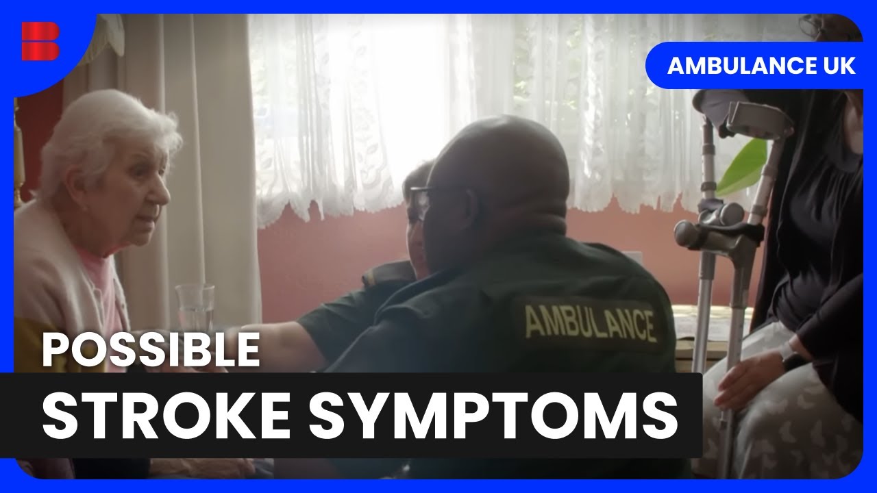 Paramedics Rush to Help Elderly Stroke Patient - Ambulance UK - Medical Documentary