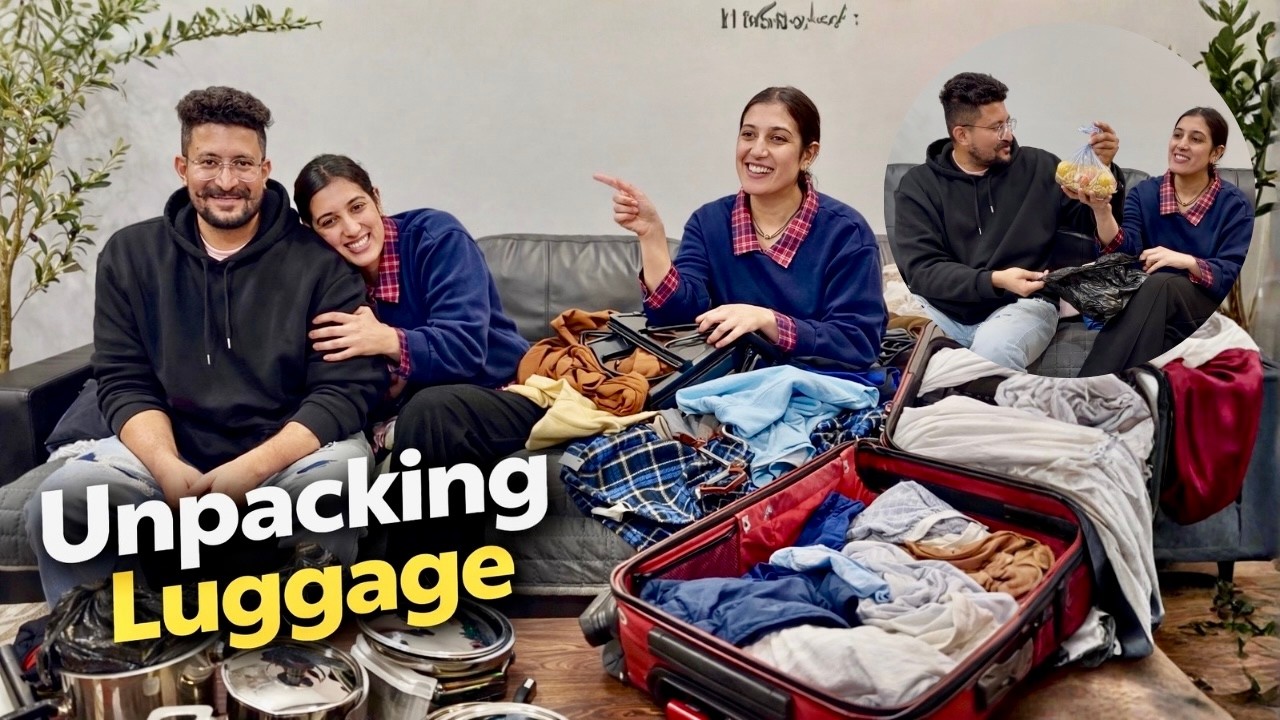India ਤੋਂ ਕੀ ਲਿਆਂਦਾ?  Full Luggage Unboxing 🇮🇳 ਆਜੋ ਟੈਚੀ ਖੋਲੀਏ 😍