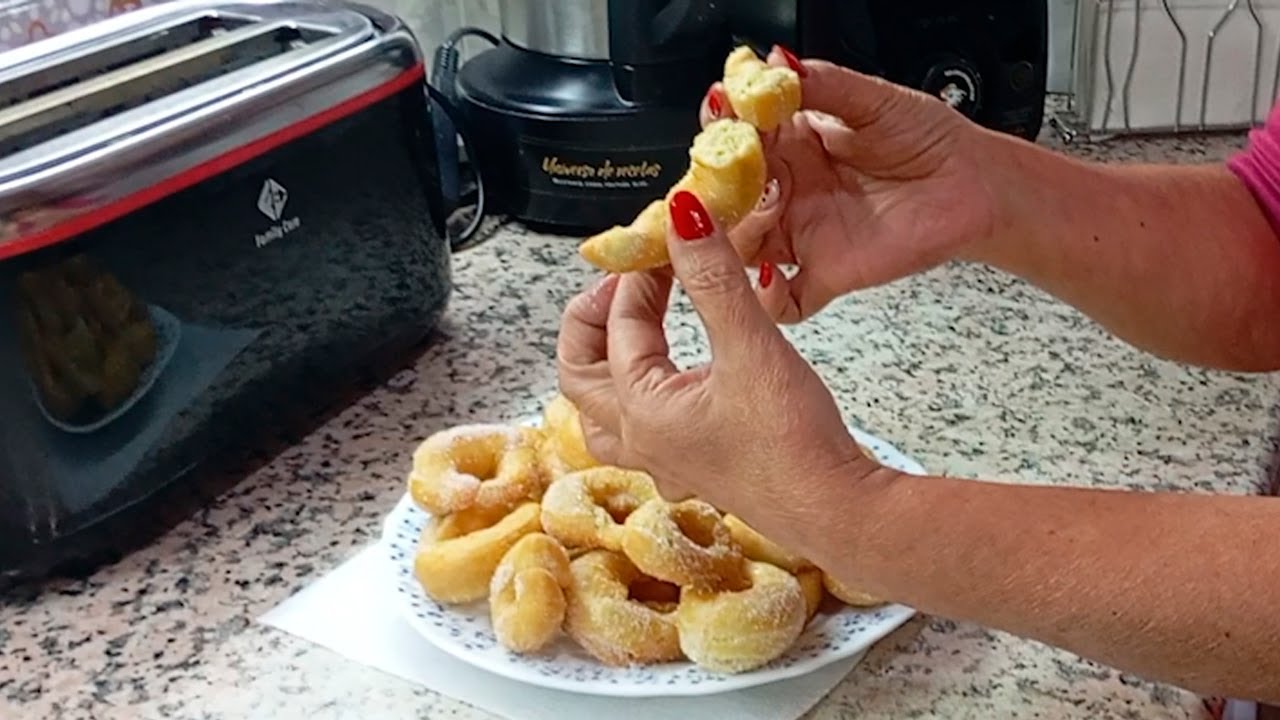 Recetas del Sacarino - Rosquitos con Azúcar (Receta Navideña)