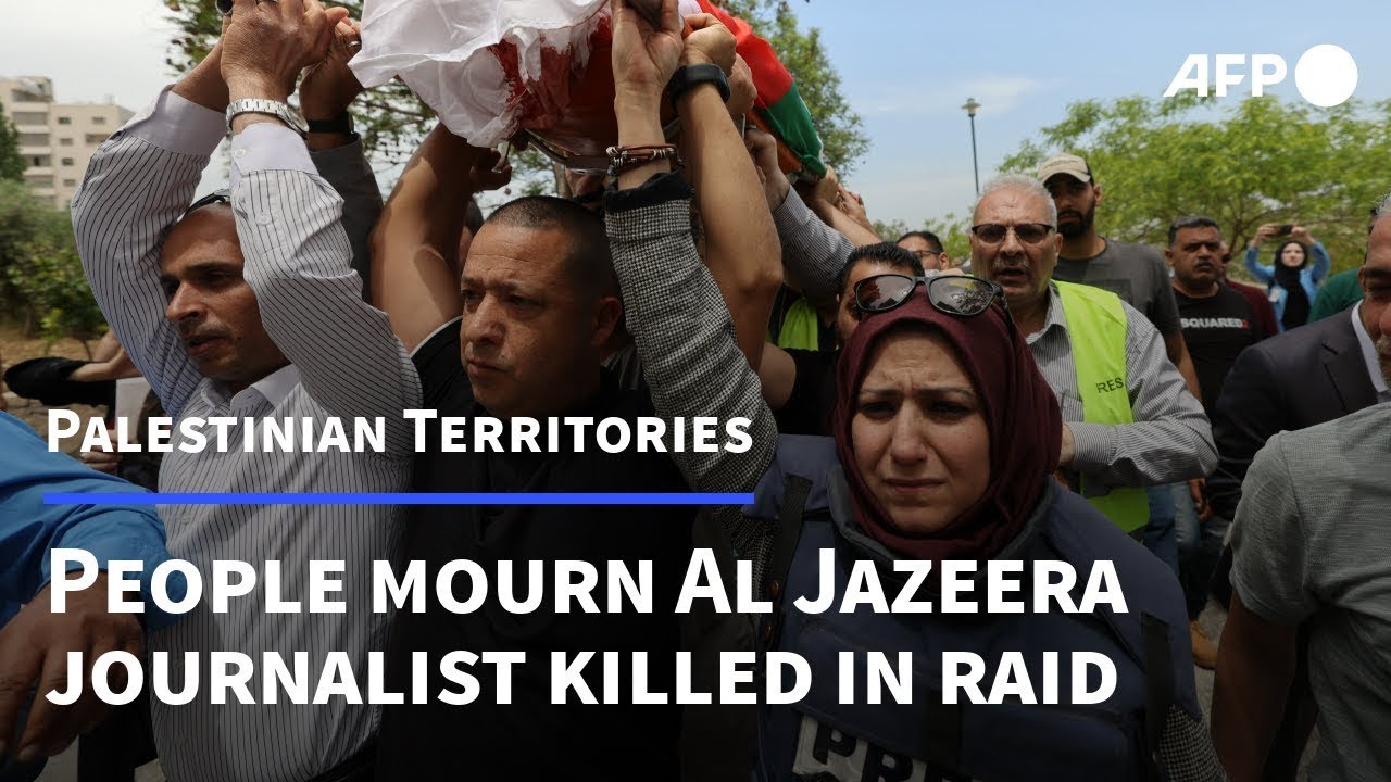 Colleagues mourn death of veteran Al Jazeera journalist Shireen Abu Akleh | AFP