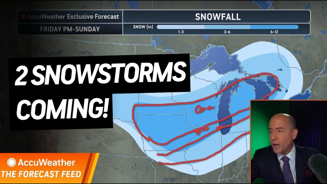 Прогноз погоды: приближаются две метели!