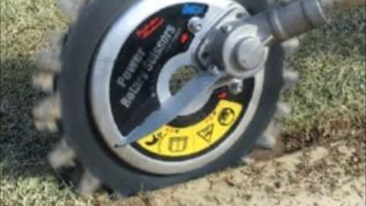 Stens Power Rotary Scissors 385-581 installation and review on Stihl straight shaft trimmer