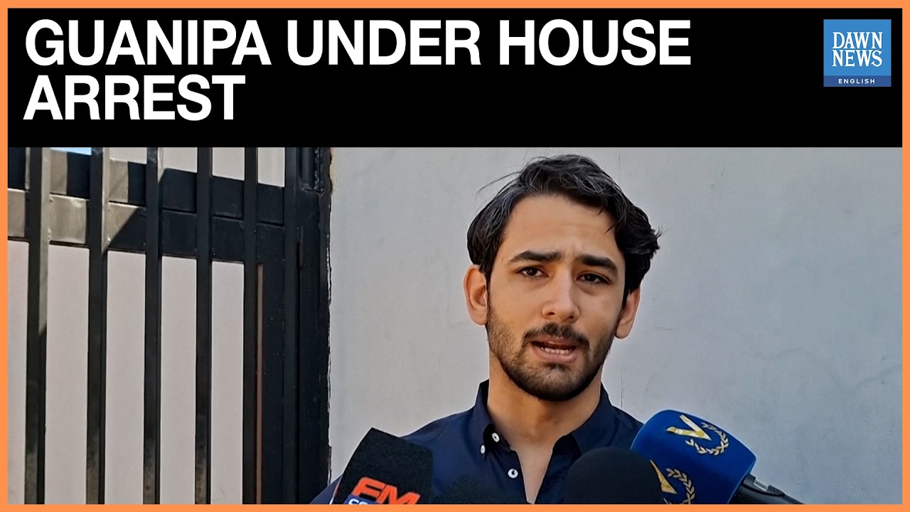 Venezuelan Opposition Leader Guanipa Placed Under House Arrest | Dawn News English