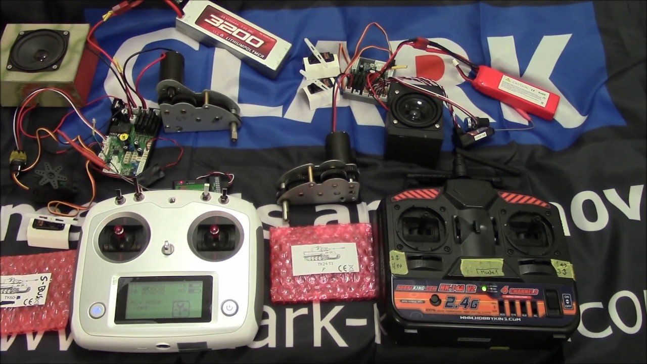Clark 8-10ch - sbus VS 4ch controll setup