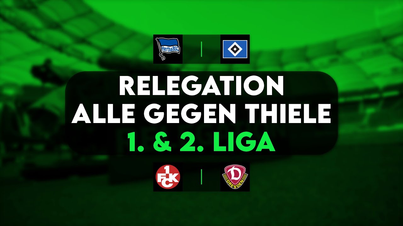 Relegation Prognose & Tipps #BSCHSV #FCKSGD | ALLE gegen THIELE!