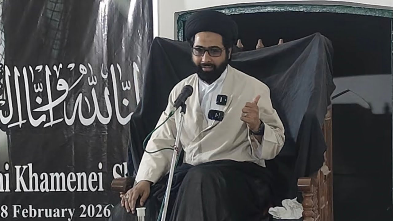 🔴Live Taziyati Khitabat Shaheed Ayatullah Sayyed Ali Khamanae Sahab Sirsi Sadat | Maulana Faizan Sb