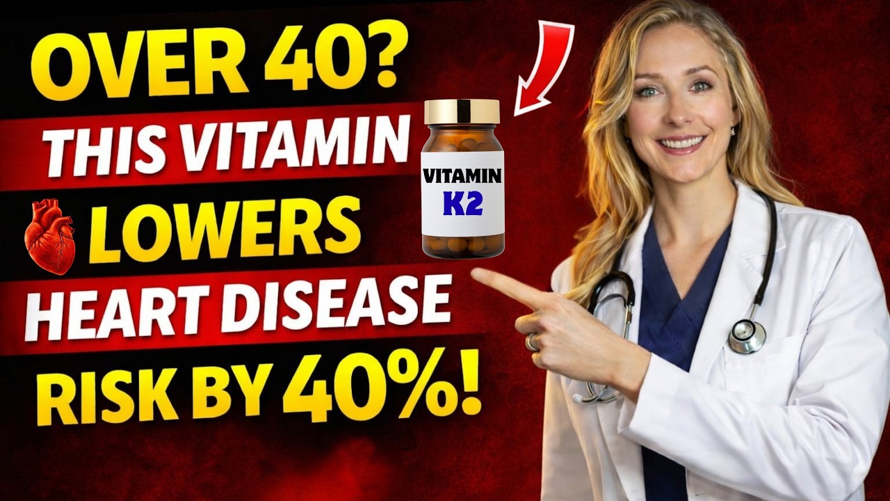 Over 40 ? | This Vitamin Lowers Heart Disease Risk by 40% | (Backed By Science)