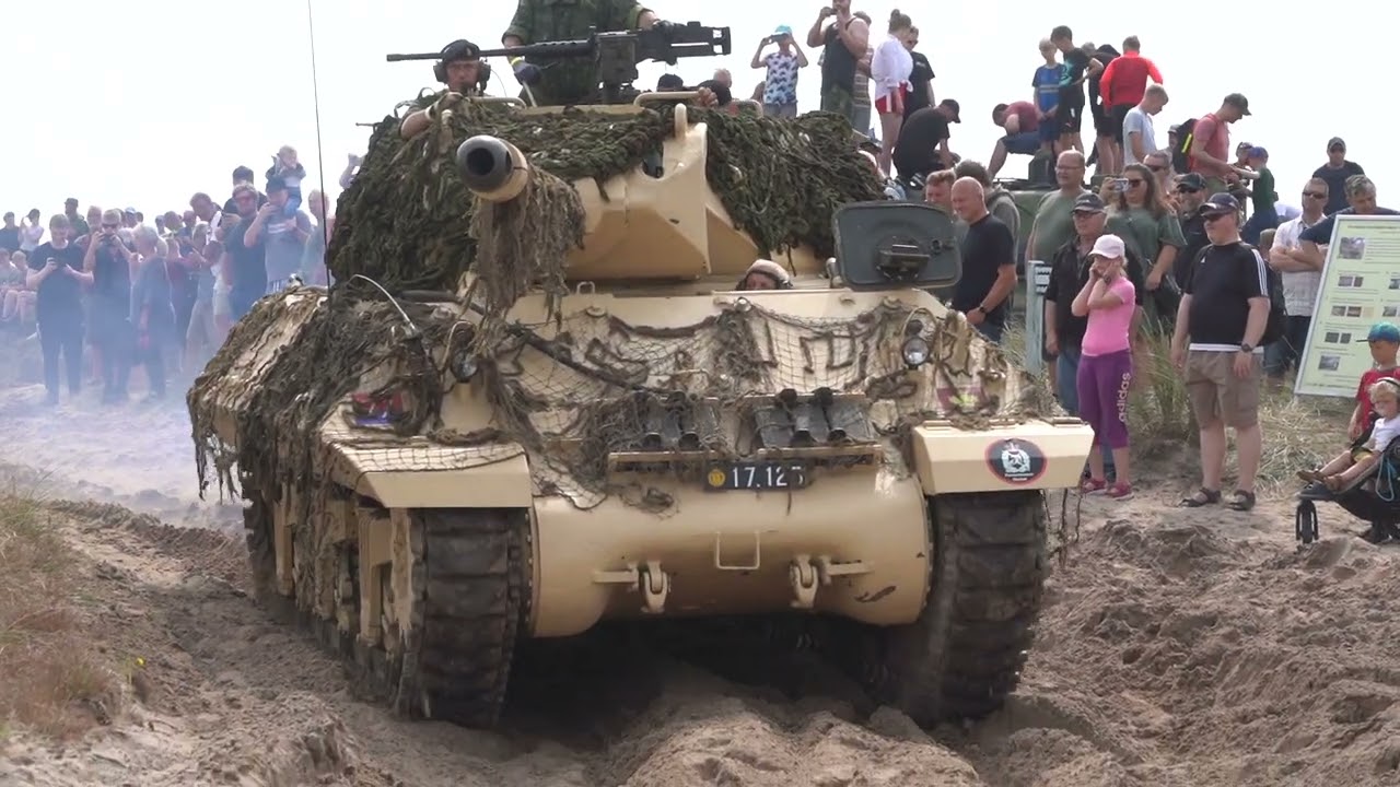 Tank Show Offene Heide - Open Heat - Danish army live fire tank show in Oksboel, Denmark 25-06-23