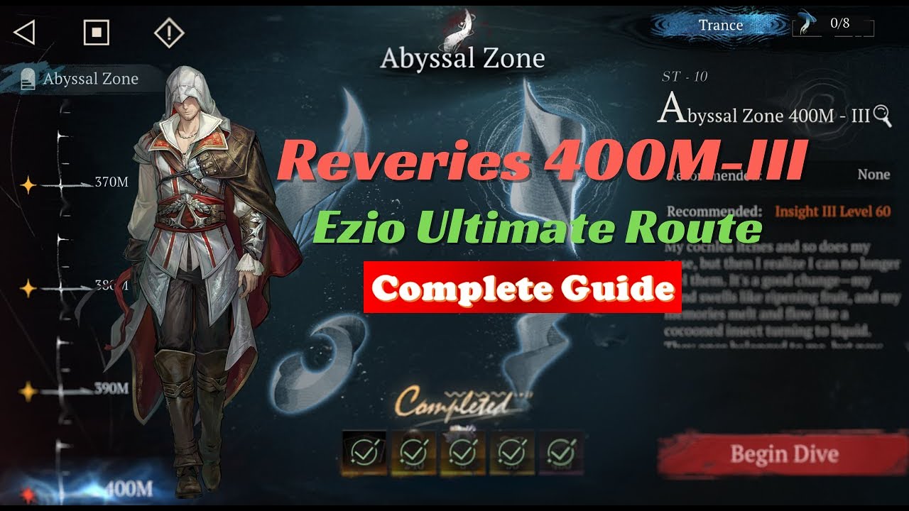 Reverse: 1999 400M-3 Ezio Ultimate Guide and Full Gameplay