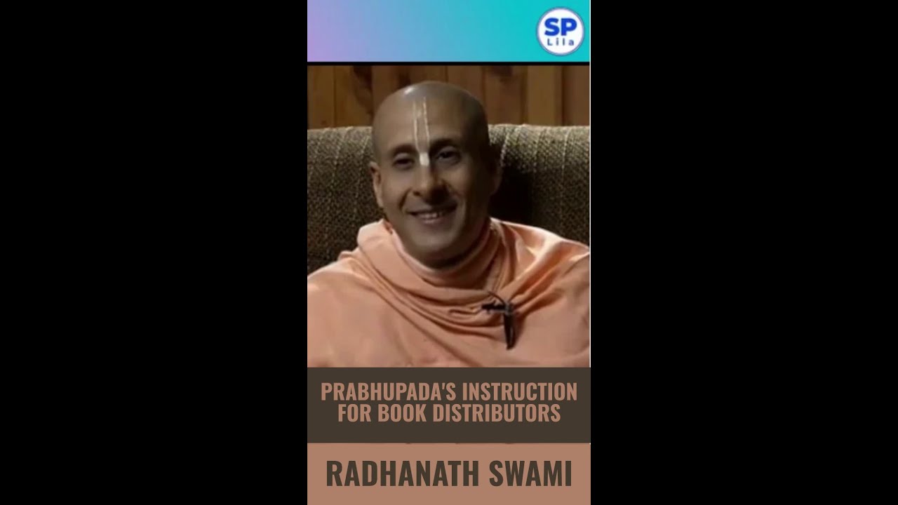 Prabhupada's Instructions on Book Distribution