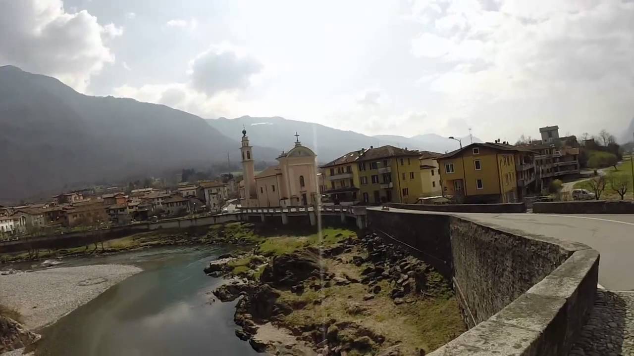 In bici da Esine a Pisogne sulla Ciclabile Valle Camonica