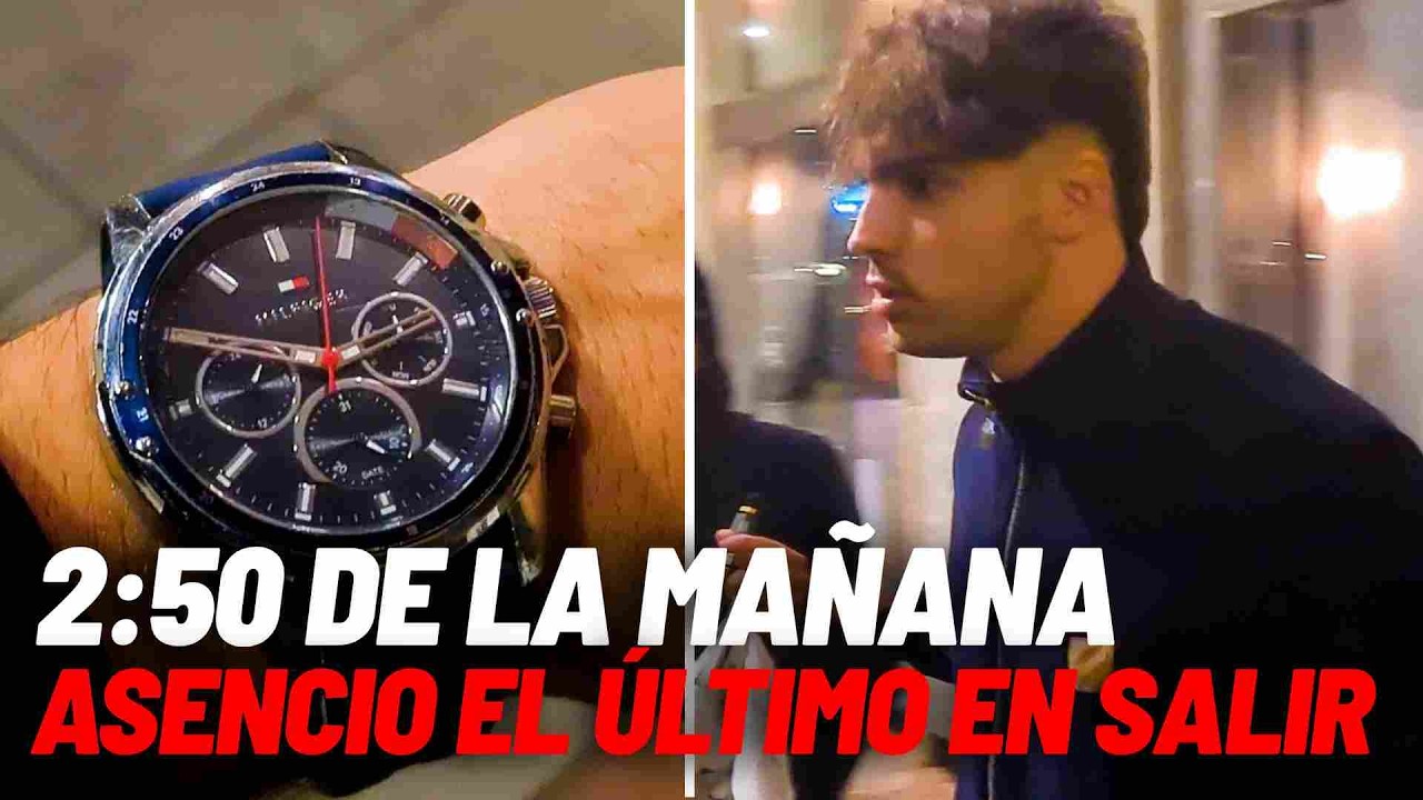 2.50 de la mañana: Asencio es el último en salir de la 'cena conjura' del Real Madrid I MARCA