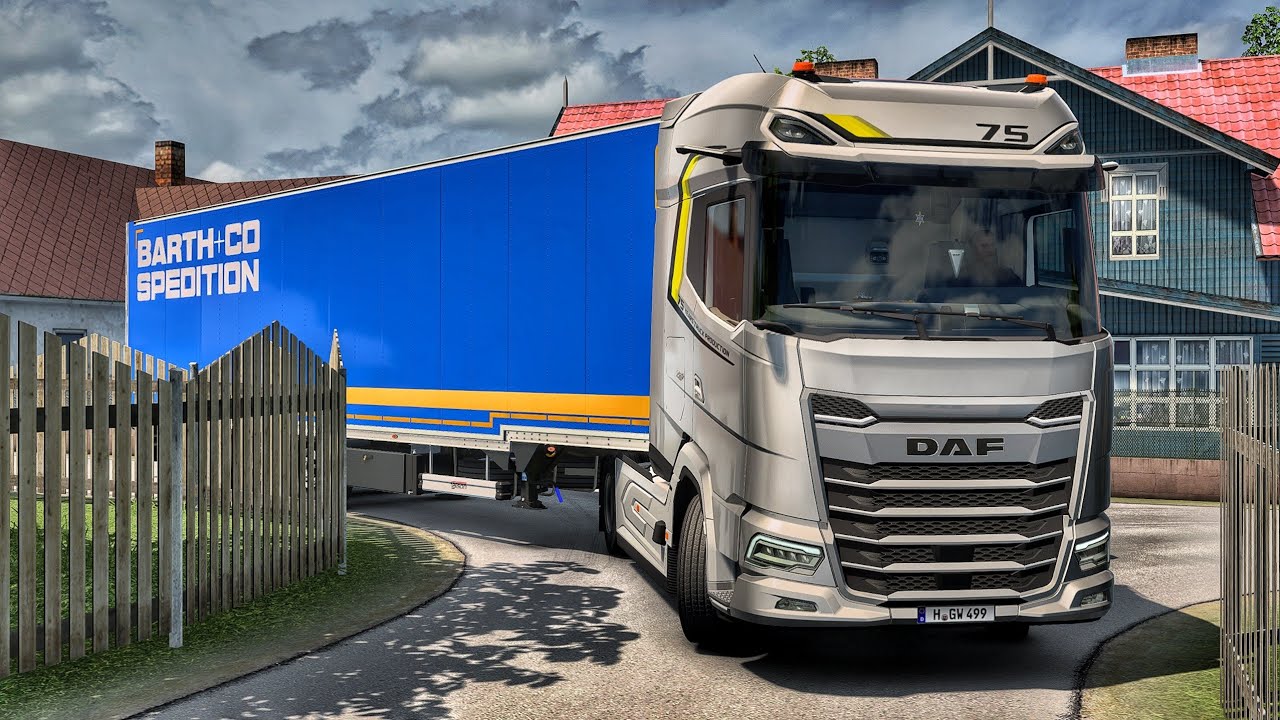 Cruising Through Small Scenic Austria | #ets2 1.52