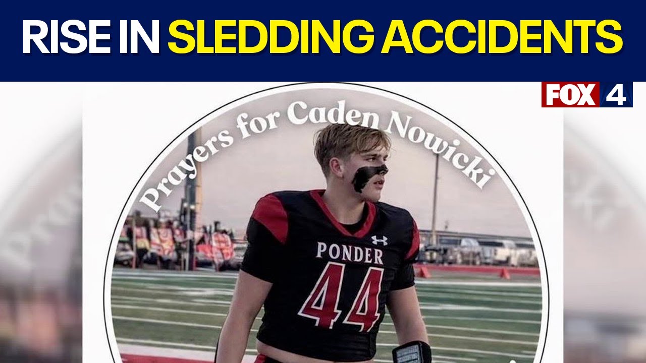 Rise in youth sledding accidents during Texas winter storm