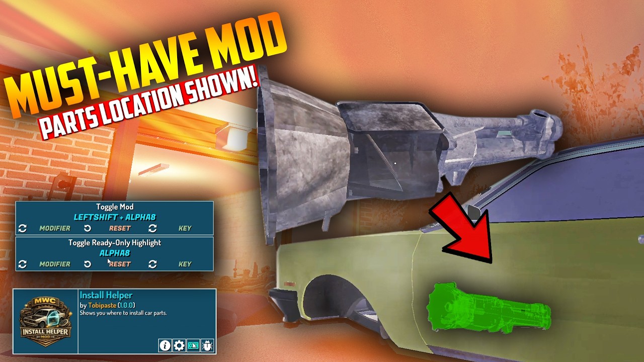 This Mod Makes My Winter Car WAY Easier! | Install Helper Mod Tutorial 2026 | Ogygia Vlogs🇺🇸