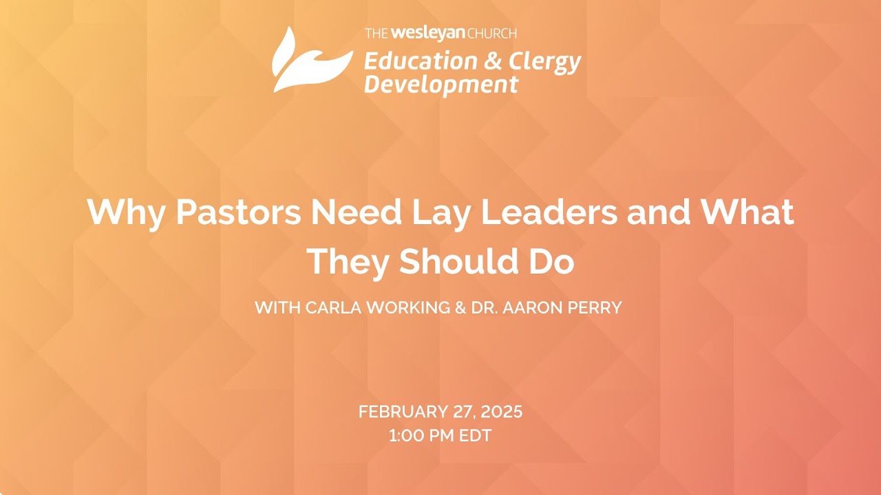 Why Pastors Need Lay Leaders and What They Should Do