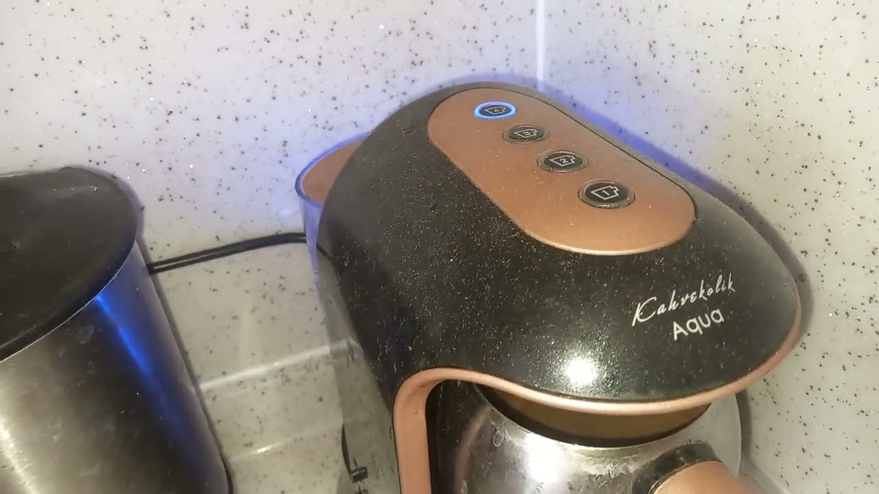 Korkmaz Kahvekolik Aqua Rose Gold Türk Kahvesi Makinesi