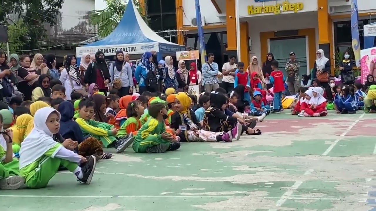 Bocil udah siap semua buat lomba