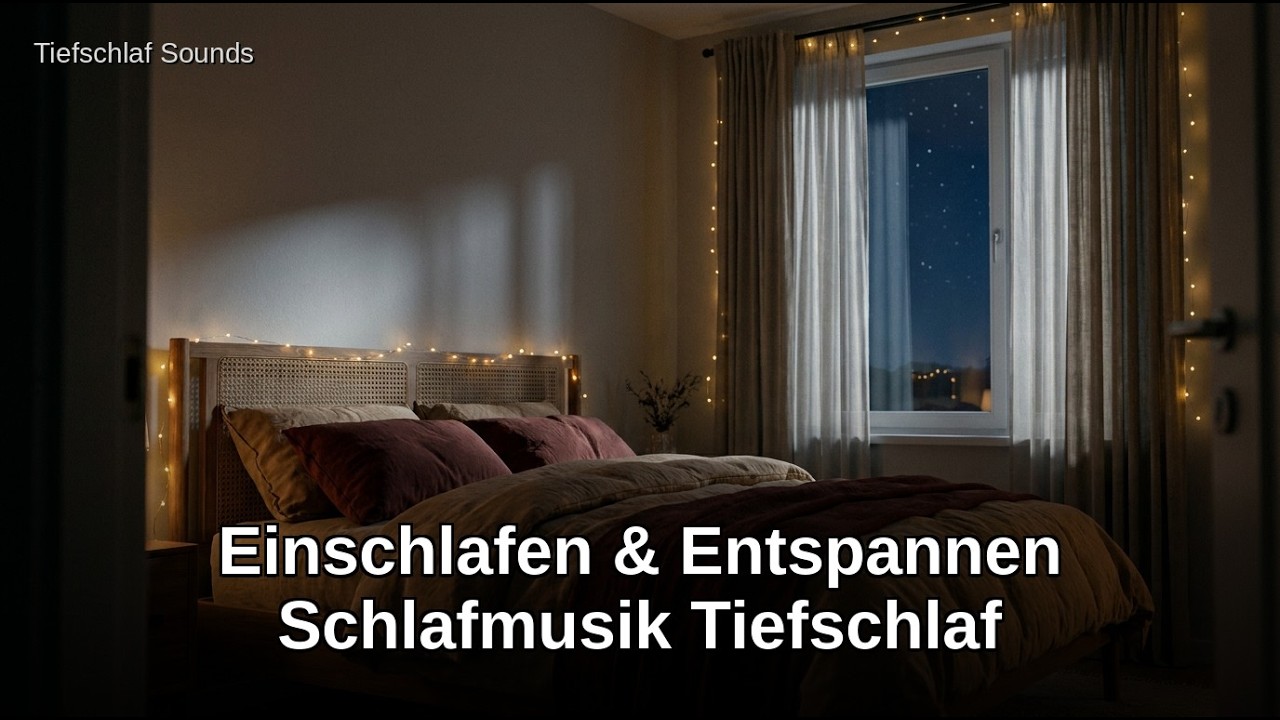Sanfter Regen | Einschlafen & Entspannen | Schlafmusik Tiefschlaf