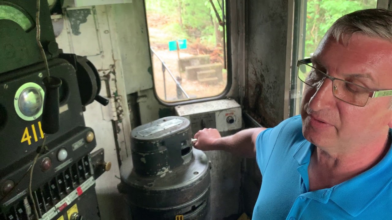 Check out a locomotive cab ride!