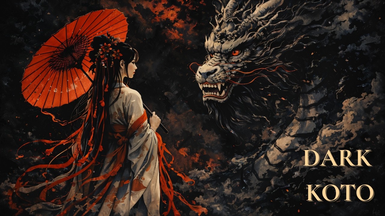 Dark Japanese Ambient &mdash; Dragon Spirit Ritual | 赤き龍の儀