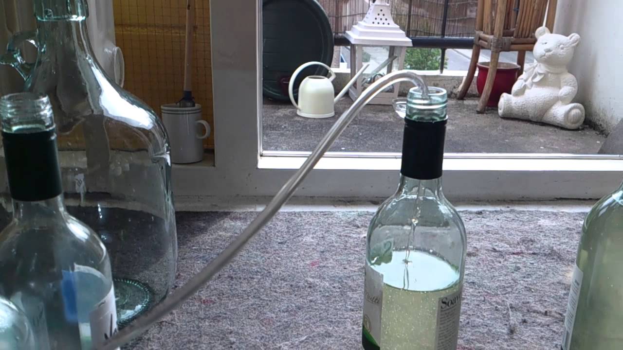 Wijn bottelen