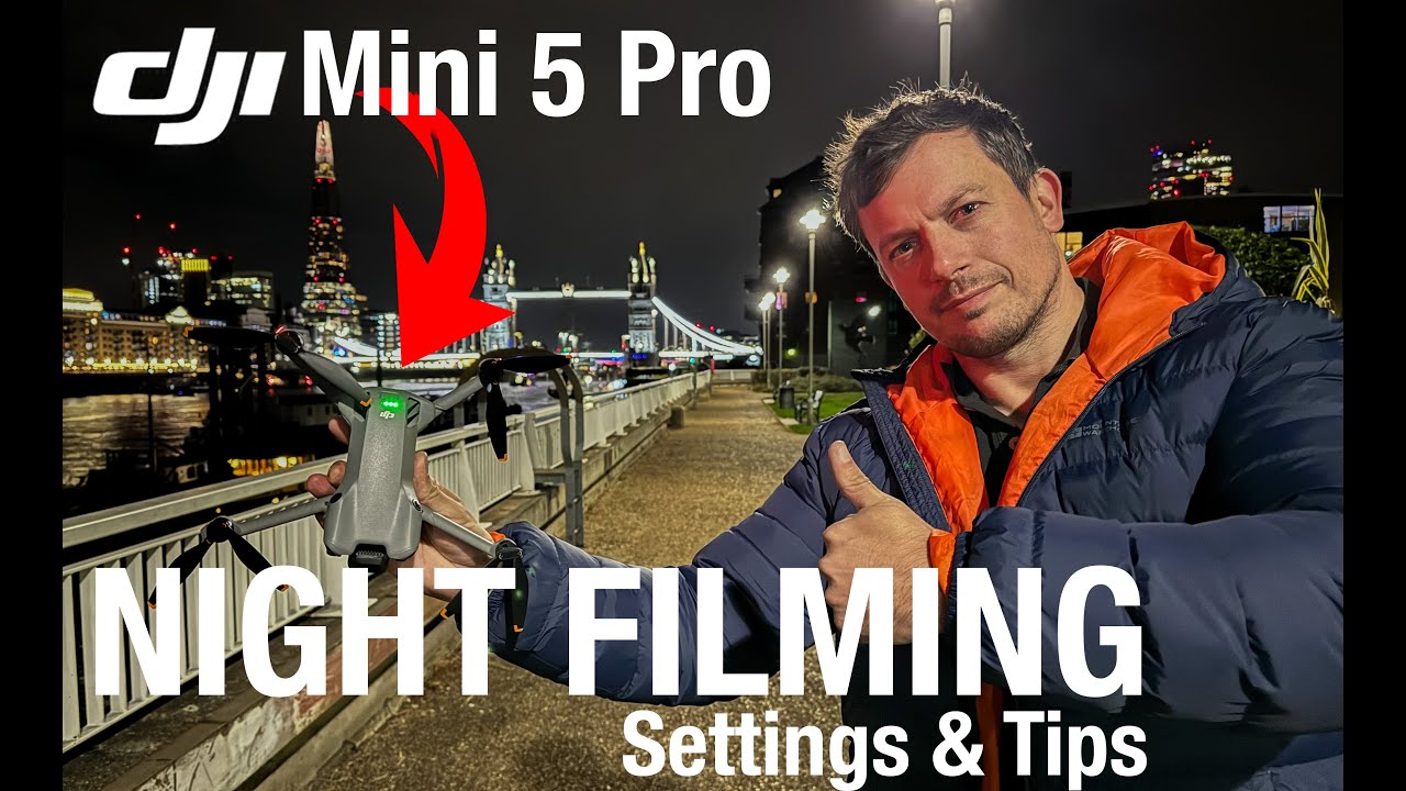 Mini 5 Pro — лучшие настройки для ночной съёмки